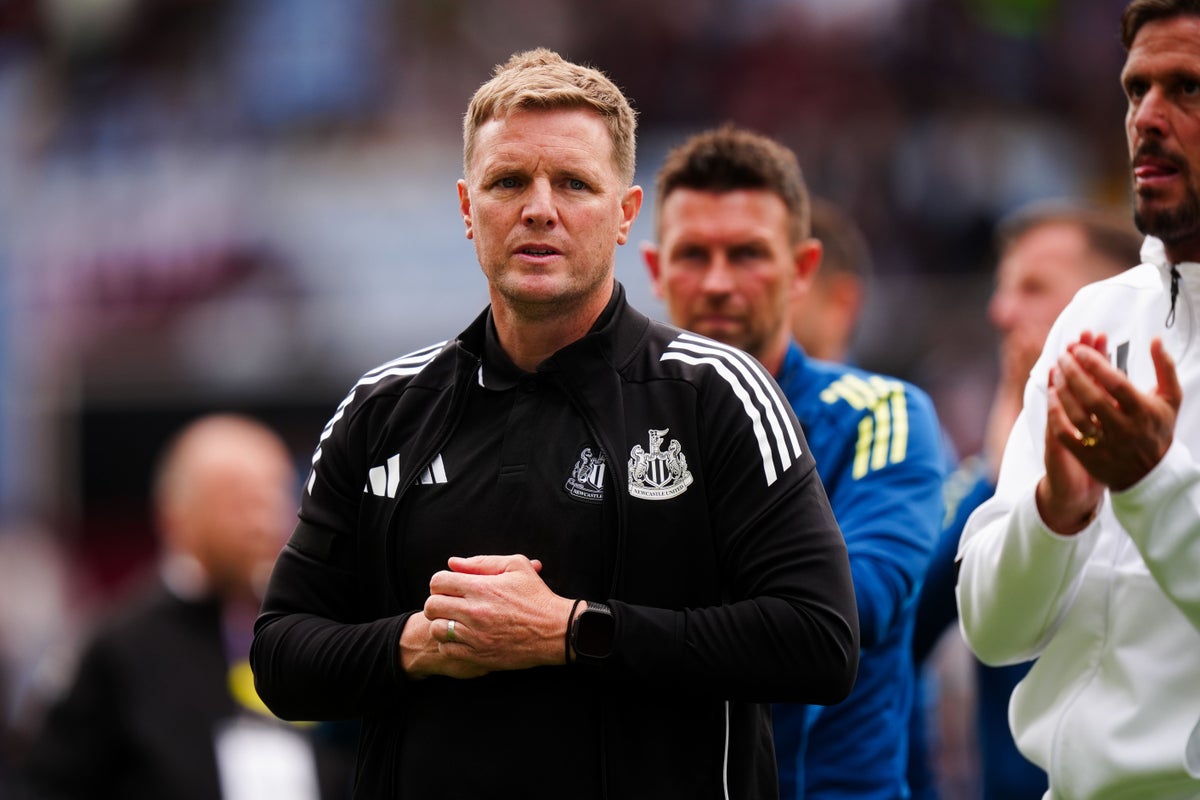 Eddie Howe says Newcastle would not be left striker-light by Alexander Isak exit