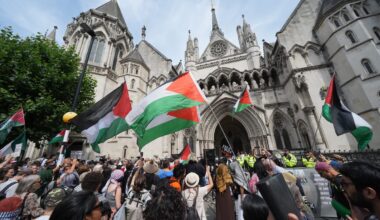 London protests LIVE: Hundreds expected to risk arrest in defiance of Palestine Action ban