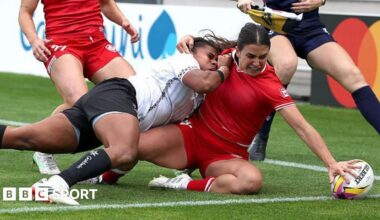 Canada 65-7 Fiji LIVE: Women's Rugby World Cup result as Julia Schell scores six second-half tries