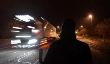 Migrants saved from refrigerated lorry in France