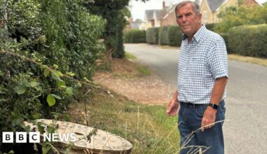 Anger as broadband cables in Shropshire are dumped in the hedge