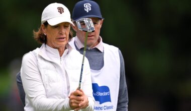 Juli Inkster Standard Portland U.S. Senior Women's Open prep
