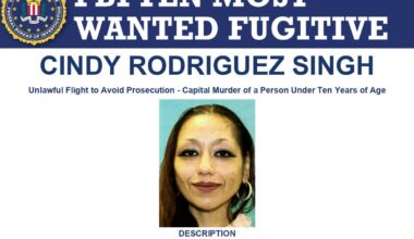 FBI Most Wanted mom Cindy Singh arrested in 6-year-old son's death