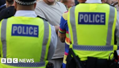 Five arrests after protests at migrant hotels