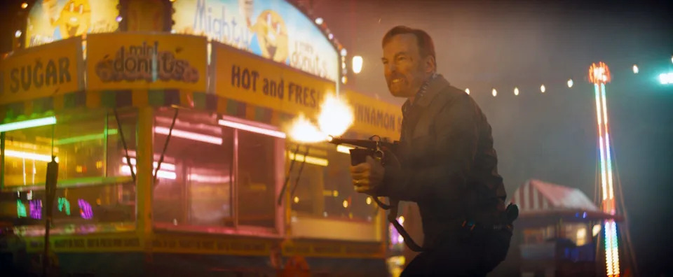 Nobody 2 is an upcoming American action thriller film directed by Timo Tjahjanto and written by Derek Kolstad and Aaron Rabin, from a story and characters by Kolstad. It is a sequel to Nobody (2021). Bob Odenkirk, Connie Nielsen, RZA, Michael Ironside, Colin Salmon, Billy MacLellan, Gage Munroe, Paisley Cadorath and Christopher Lloyd all reprise their roles from the first film while Colin Hanks, John Ortiz, and Sharon Stone all play new characters.