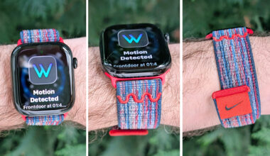 Close-up of the Apple Watch Series 10 on a user's wrist showing the new wrist flick gesture used to dismiss notifications hands free
