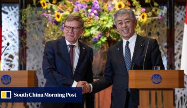Japan, Germany to boost security cooperation amid wars, shifting US ties