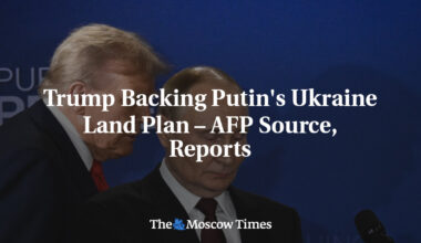 Trump Backing Putin's Ukraine Land Plan – AFP Source, Reports