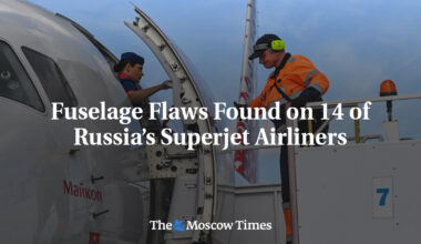 Fuselage Flaws Found on 14 of Russia’s Superjet Airliners