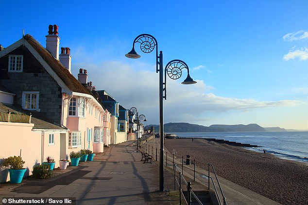 Lyme Regis in Dorset. Locals in this south-west county have sex a dozen times a month