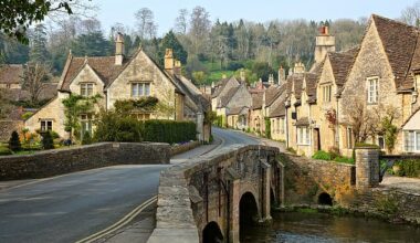 The Cotswolds village of Castle Combe. The area is home to the nation's randiest people