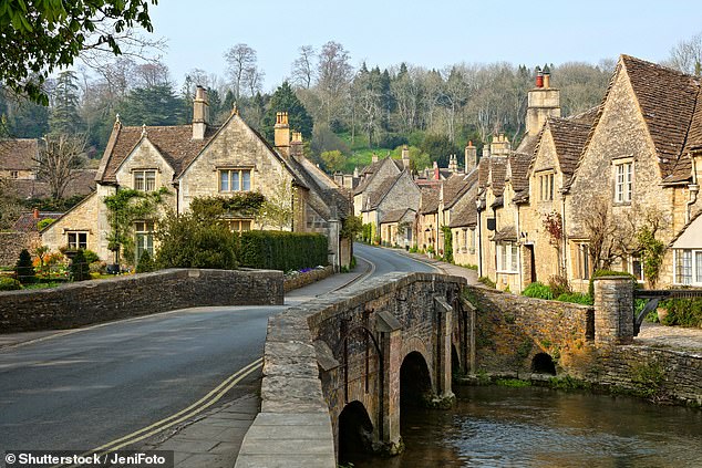 The Cotswolds village of Castle Combe. The area is home to the nation's randiest people