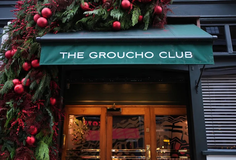 The Groucho Club in Soho (Yui Mok/PA) (PA Archive)