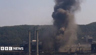 One dead after explosion at US steel plant in Pennsylvania, with more workers missing or injured - follow live