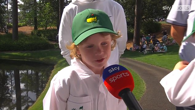 Frankie Fleetwood gave a heart-warming interview about his display in the Par-3 at Augusta