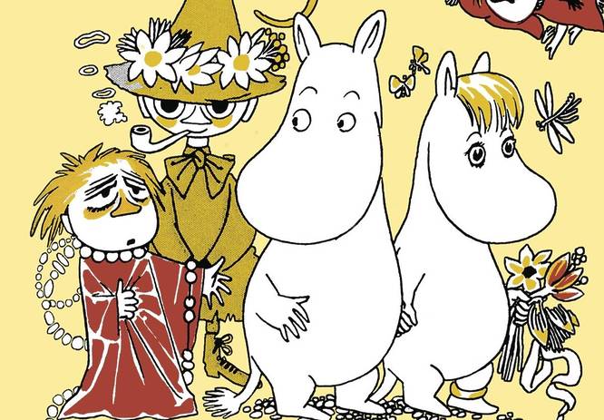 Moomins Poster of for the summer 80 year celebration