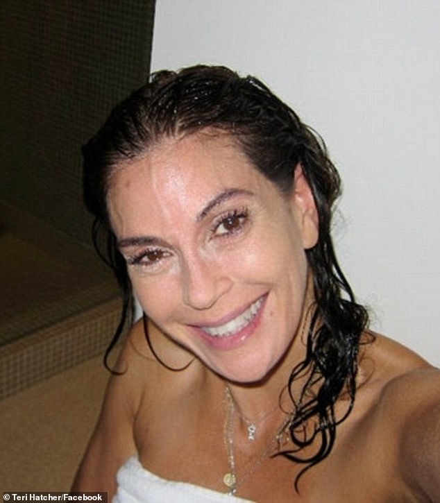 'Did I every toy with fillers or Botox over the years? Yes. Tell me does this look Botoxed to you?' the former Bond girl challenged on Facebook
