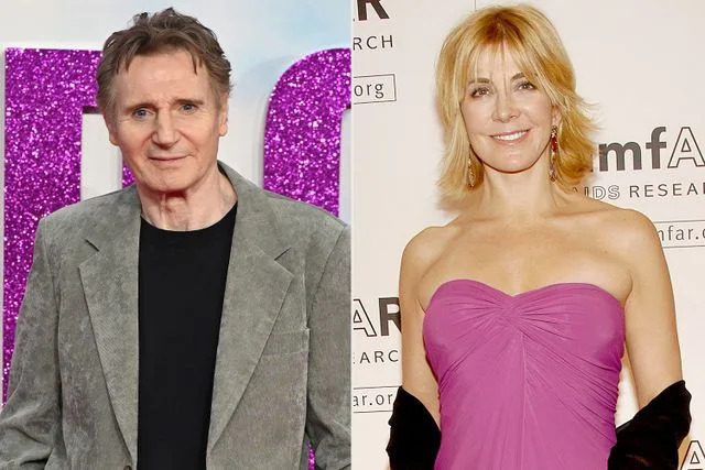 Rabbani and Solimene Photography/WireImage;Jeff Spicer/Getty Liam Neeson in 2025; Natasha Richardson in 2009