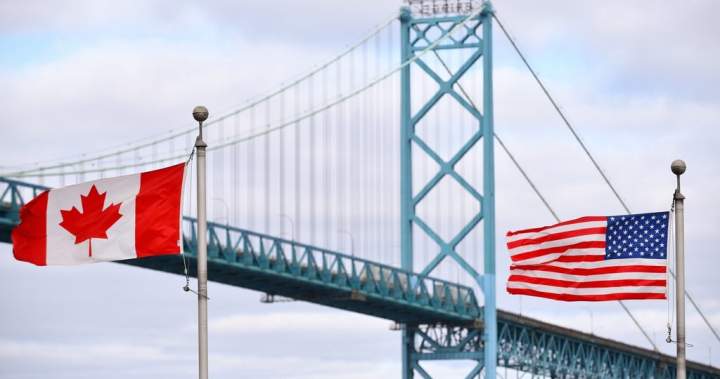 Canadians returning from U.S. drops for 7th straight month: StatCan - National