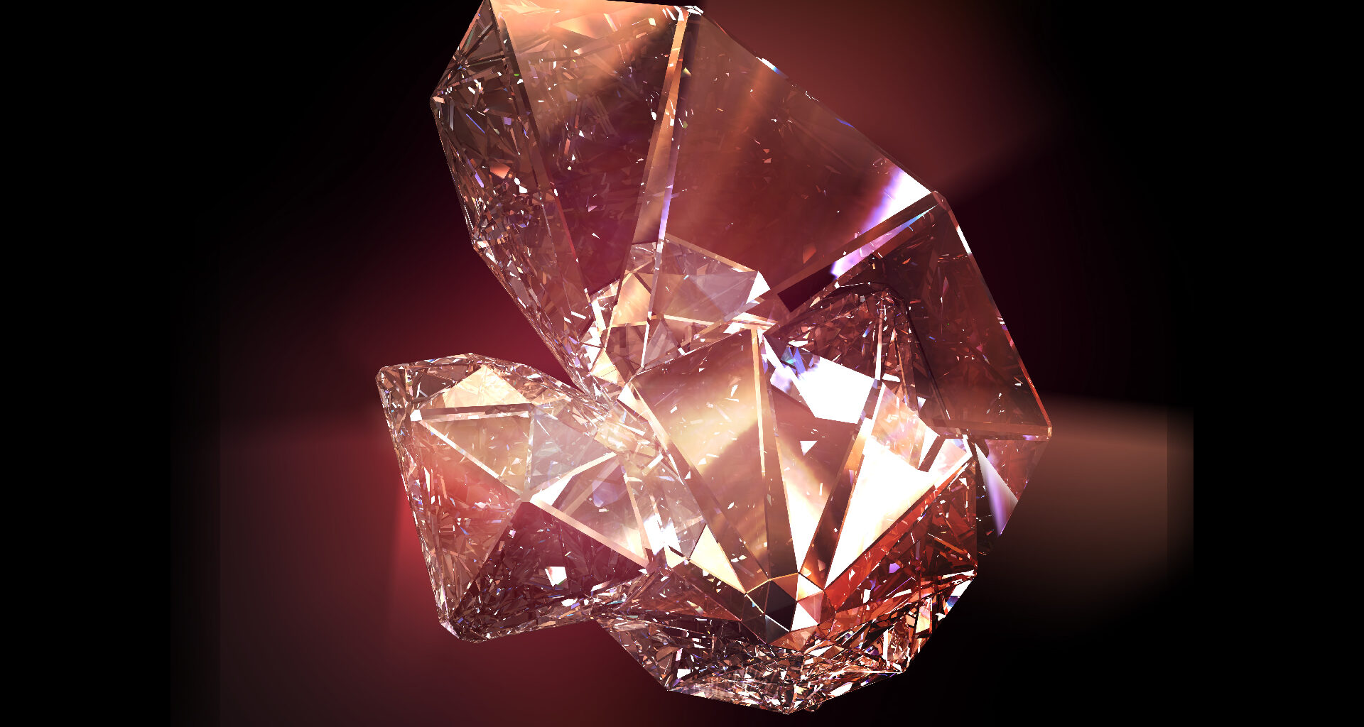 an illustration of a sparkling diamond
