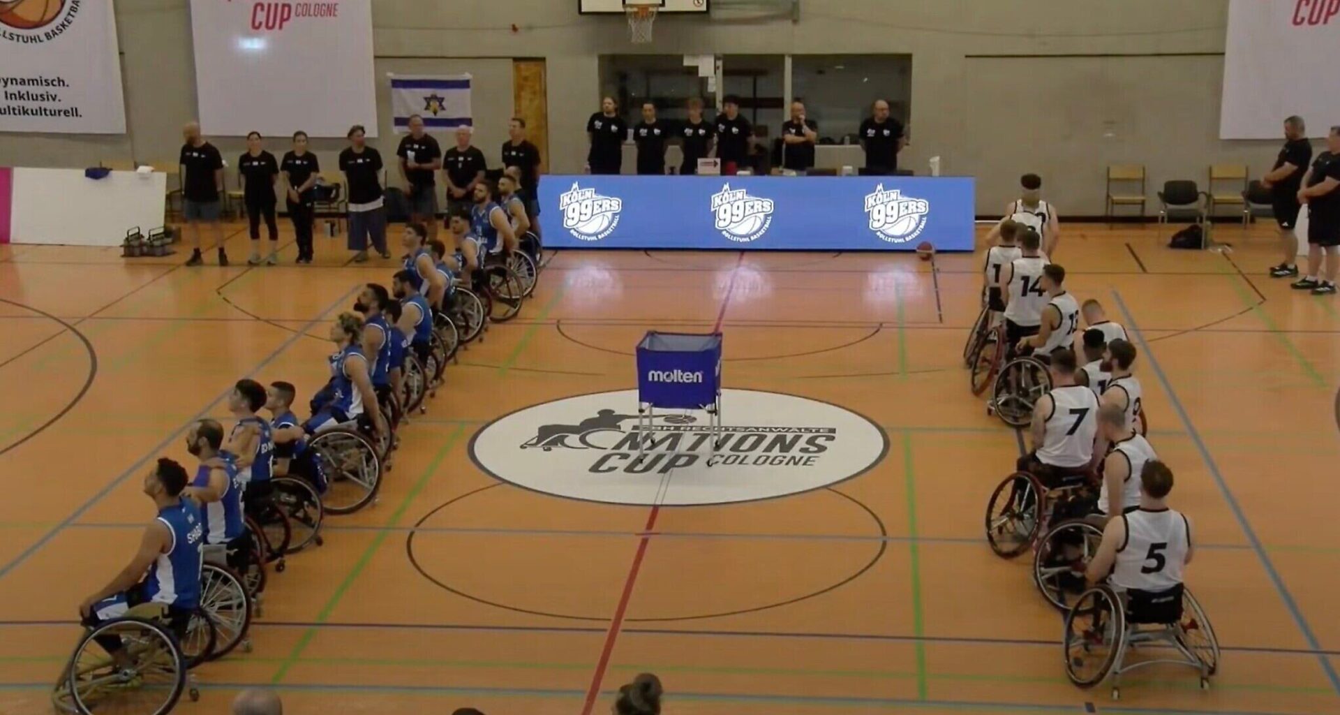 Israel files complaint after UK wheelchair basketball players turn backs during 'Hativkah'