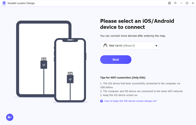 connect ios device