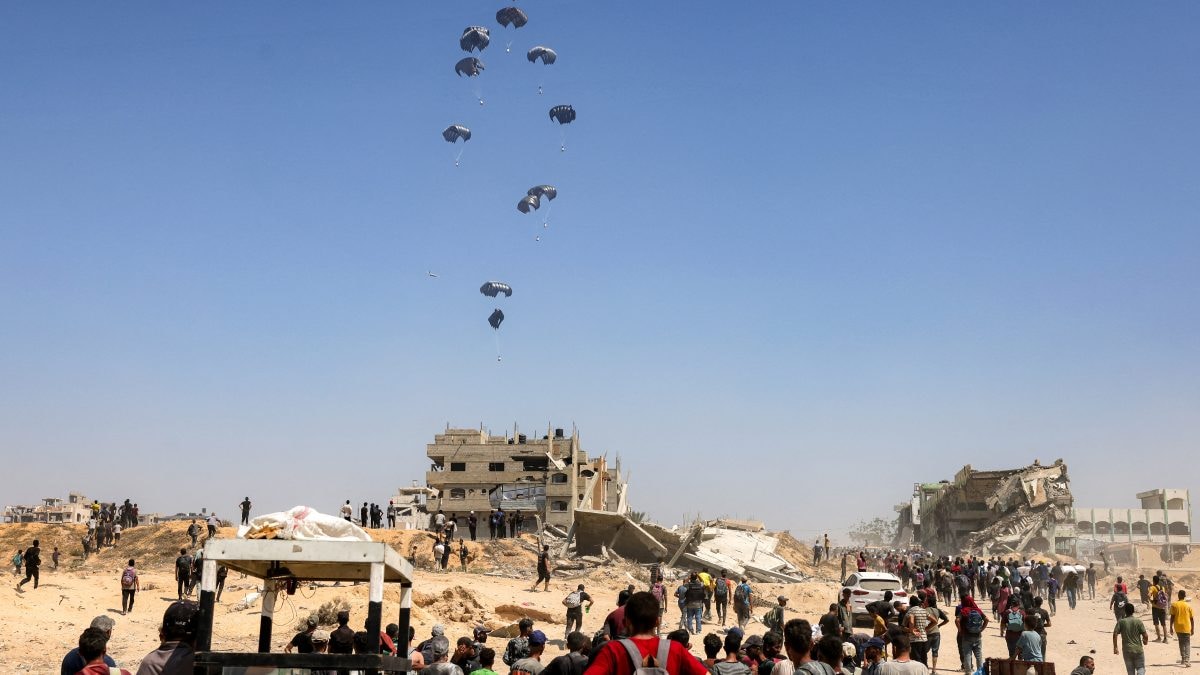Germany calls Gaza aid ‘very insufficient’, pressures Israel for more access – Firstpost