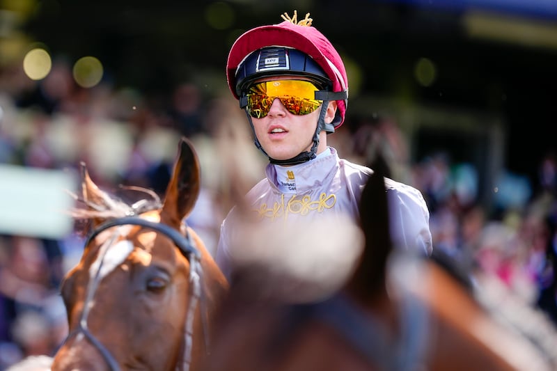 Dylan Browne McMonagle at Ascot this year. Photograph: Alan Crowhurst/Getty Images 