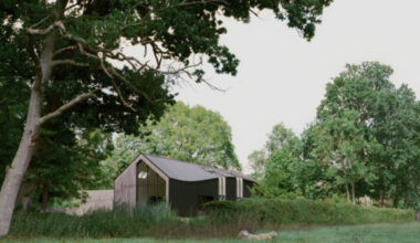 Andy Martin Architecture completes twisted house in Kent