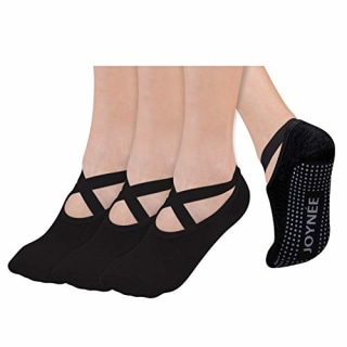 Joynee Non-Slip Yoga Socks (Set of 3)