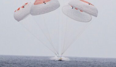 Astronauts return to Earth in SpaceX splashdown after 5-month ISS mission | Space News
