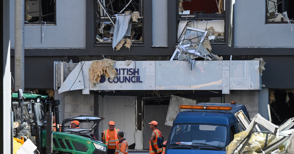 Russia Strikes British Council Site in Deadly Attack