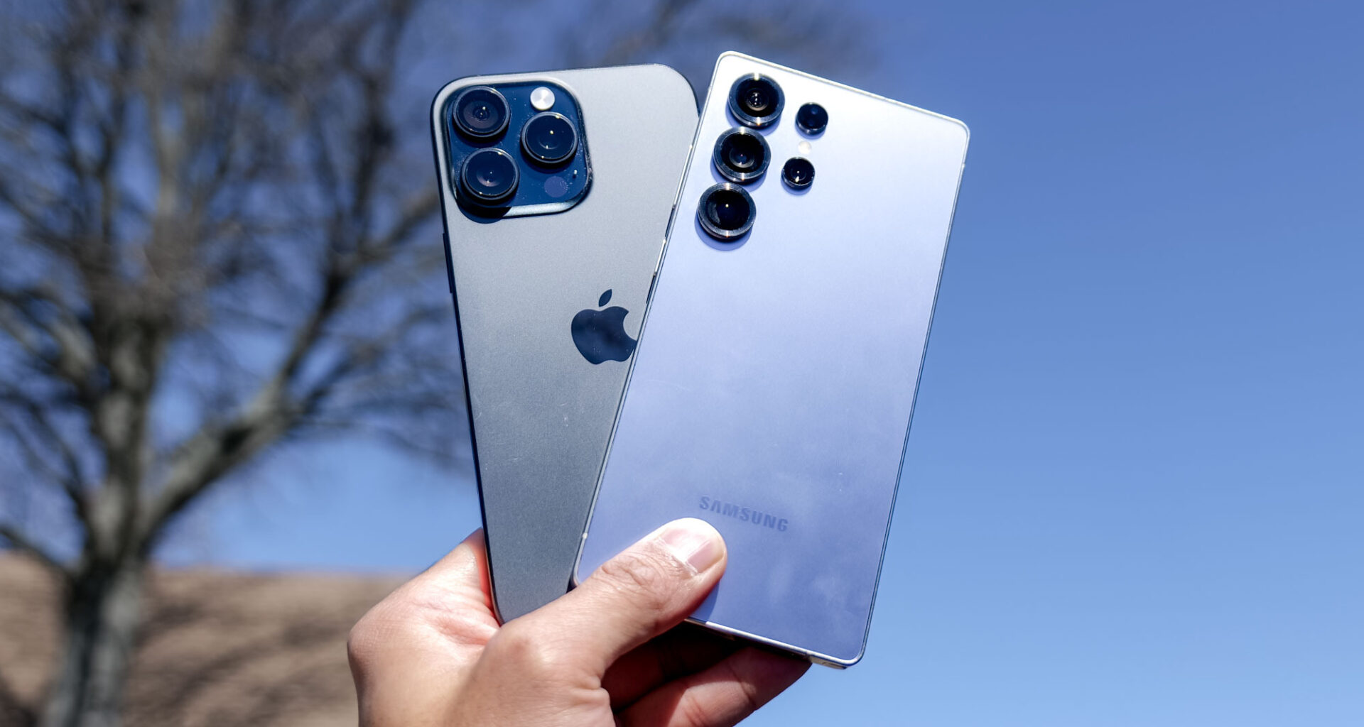 iPhone 16 Pro Max vs Galaxy S25 Ultra.