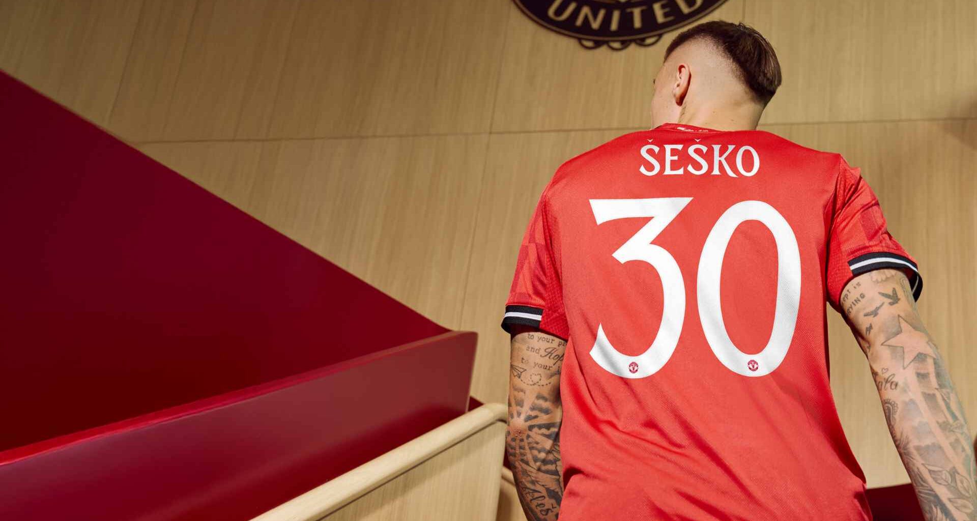 Benjamin Sesko's Man Utd shirt number confirmed