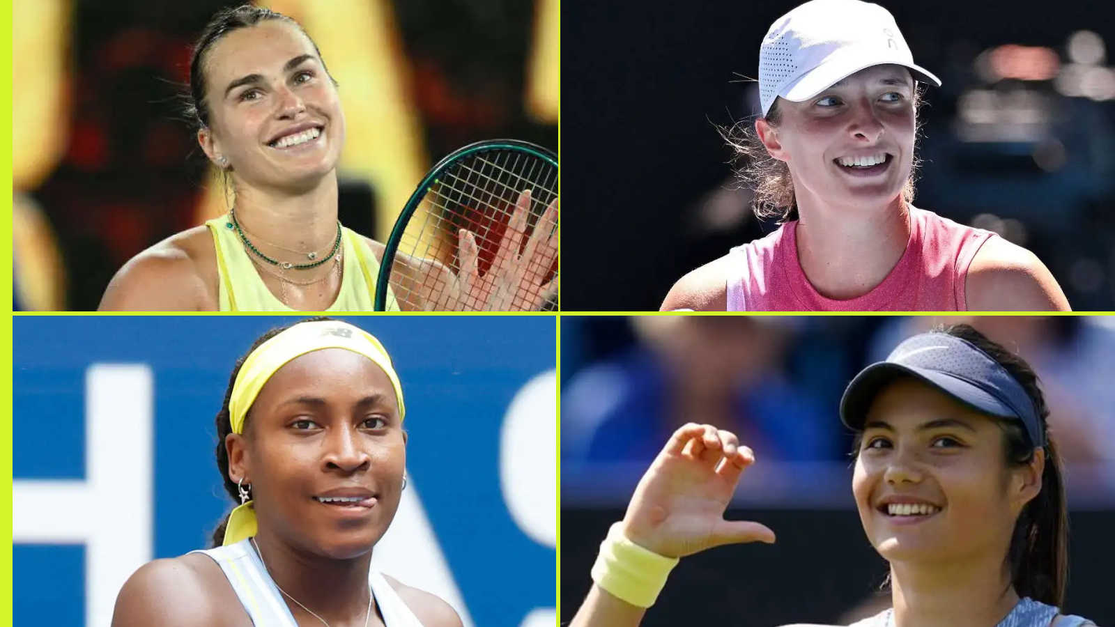 Iga Swiatek, Coco Gauff showdown? Emma Raducanu set for blockbuster