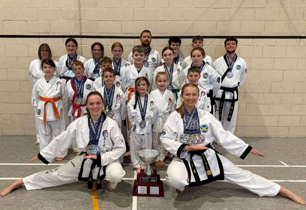 Inverness hosts World Tang Soo Do Champioships as Great Britain are crowned world champions in one event with the help of hometown duo