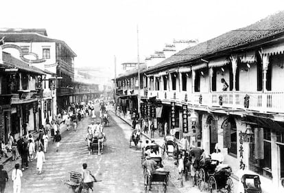 Shanghai in the 19th century.