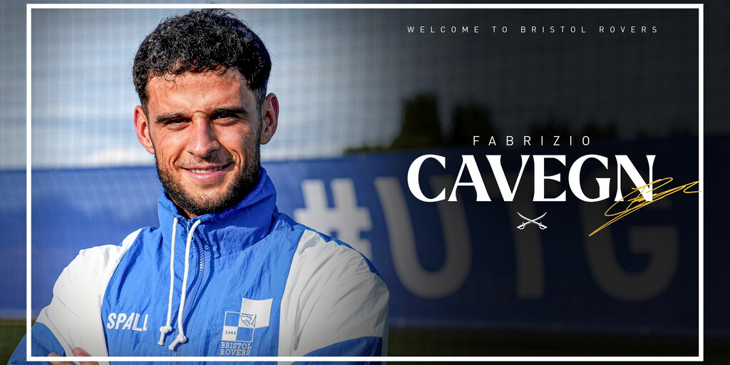 Bristol Rovers secure signing of Swiss striker Fabrizio Cavegn