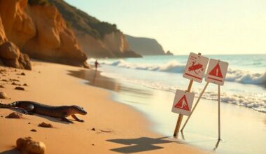 UK, Germany, and Netherlands Travelers Face Spain’s Beach Closures Due to Venomous Blue Dragons: What You Need to Know