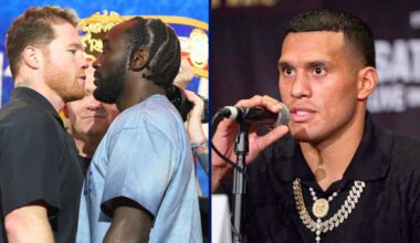 David Benavidez Says Canelo vs Crawford Is Not A 50/50 Fight: “You Have To Give Him Credit”