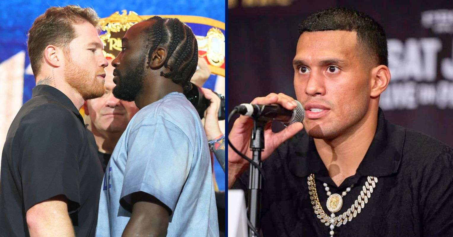 David Benavidez Says Canelo vs Crawford Is Not A 50/50 Fight: “You Have To Give Him Credit”