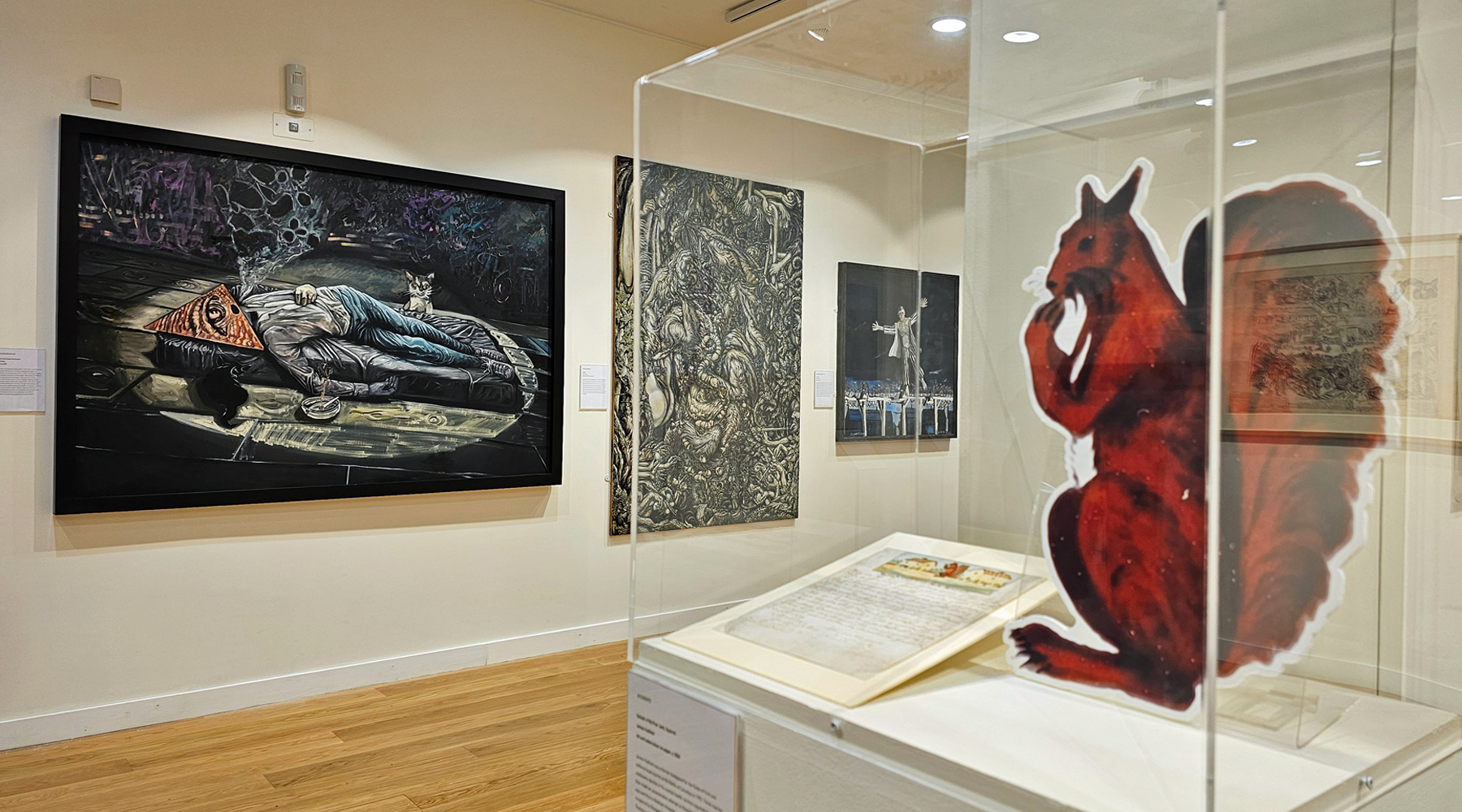 Visions, nightmares and squirrels take centre stage in Bethlem’s free exhibition