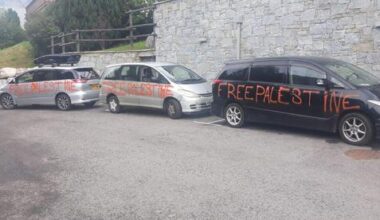'Free Palestine' spraypainted on cars of Jewish families vacationing in France