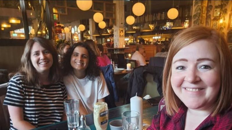 the informal space to discuss books and spark new friendships