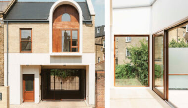 West Port completes oriel-windowed ‘gatehouse’ in Kensal Green