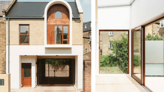 West Port completes oriel-windowed ‘gatehouse’ in Kensal Green