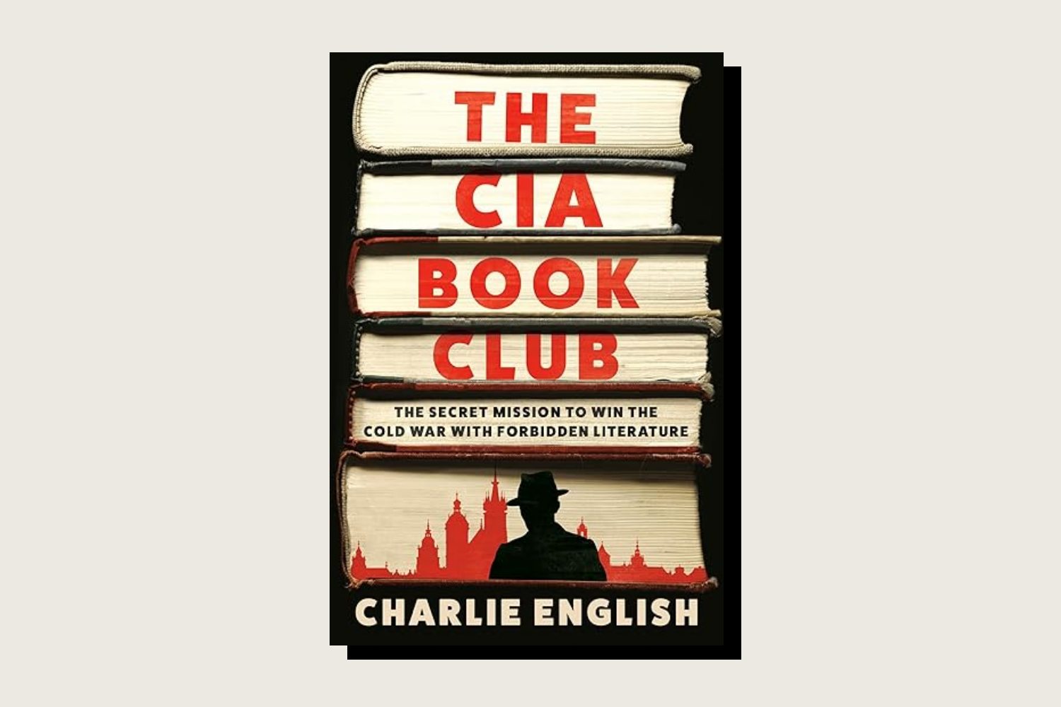 The book cover for The CIA Book Club by Charlie English.