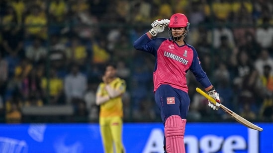 Vaibhav Suryavanshi scored more than 200 runs for Rajasthan Royals in the IPL 2025 season. (AFP)