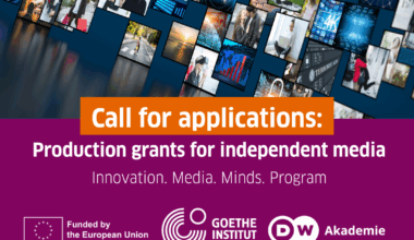 Call for Applications: Production Grants for Independent Media Second Call
