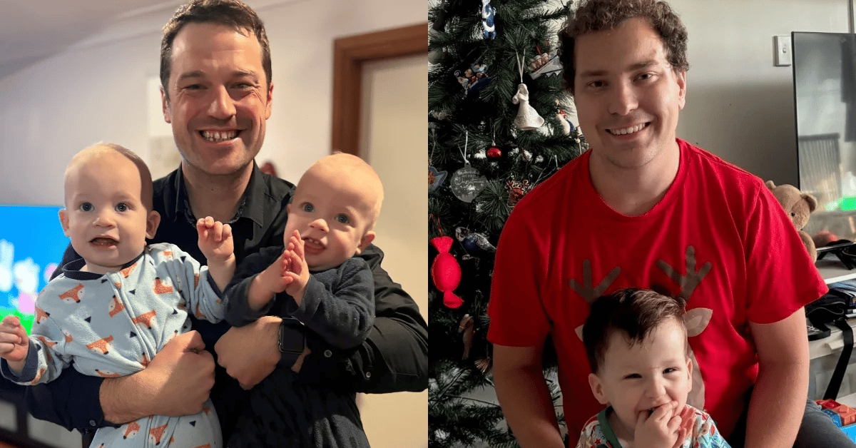 Two fathers share their experiences of postnatal depression